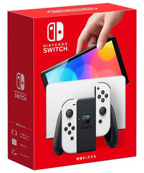 〈任天堂〉Nintendo Switch(有機ELモデル)　ホワイト