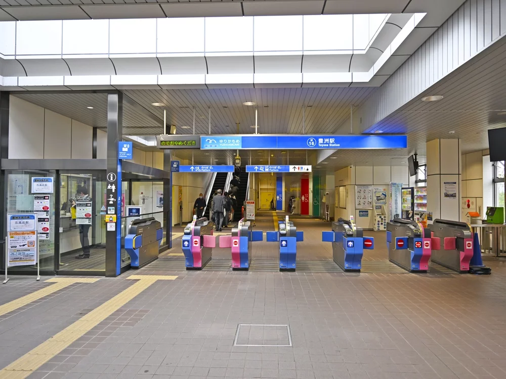 ゆりかもめ豊洲駅 改札口