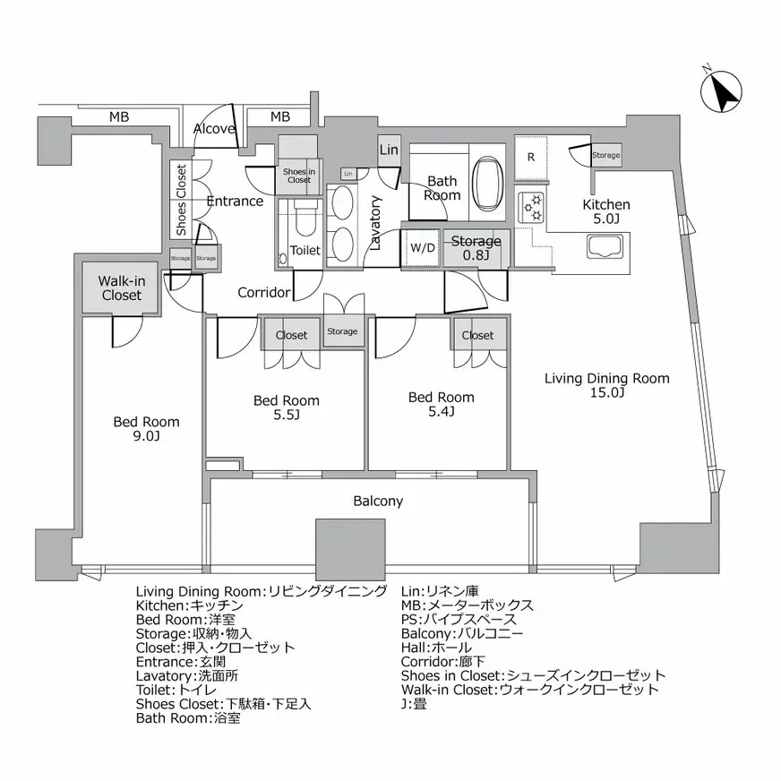 間取り図例