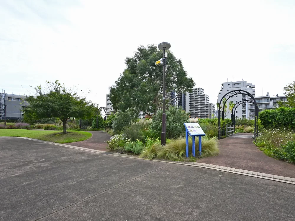 東品川海上公園 屋上庭園