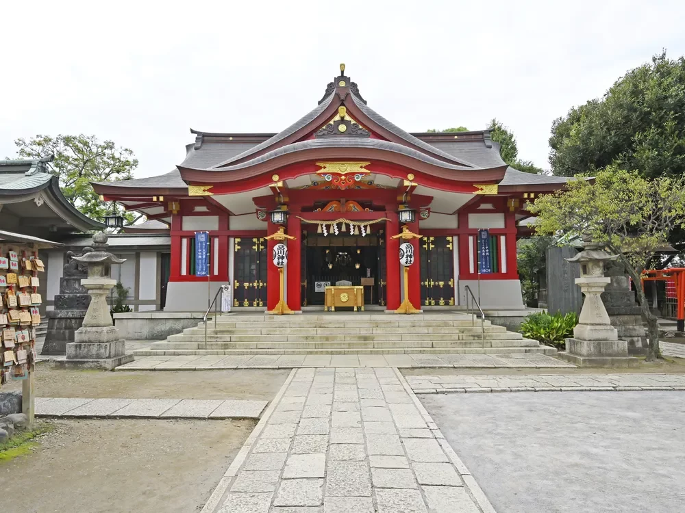 品川神社 境内