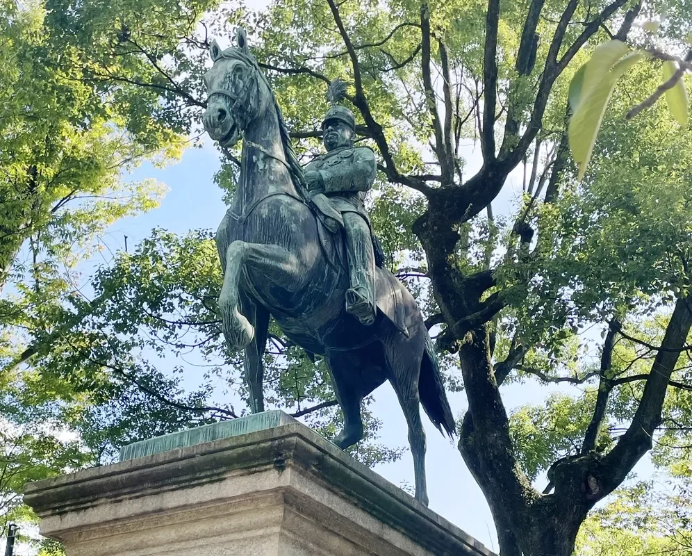 有栖川宮記念公園 銅像