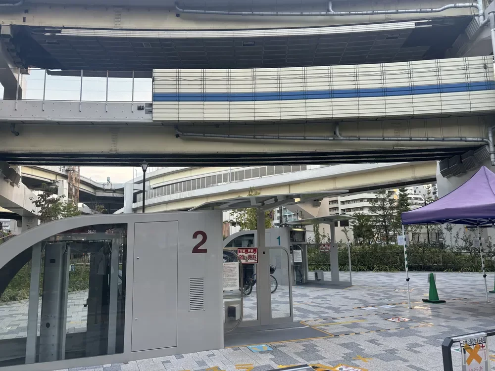 一の橋公園自転車駐車場