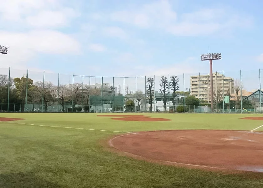 麻布運動場 軟式野球場