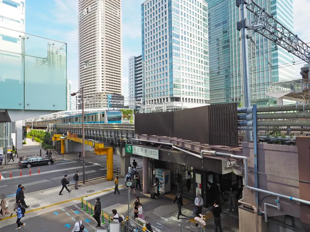 「浜松町」駅