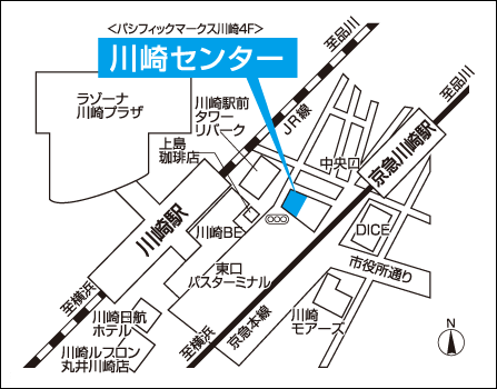 川崎センター地図