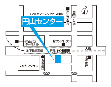 円山センター地図