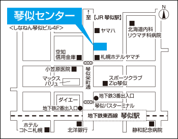 琴似センター地図