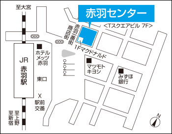 赤羽センター地図