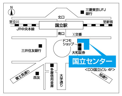 国立センター地図