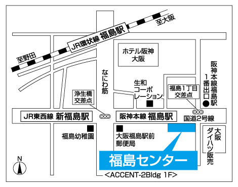 福島センター地図