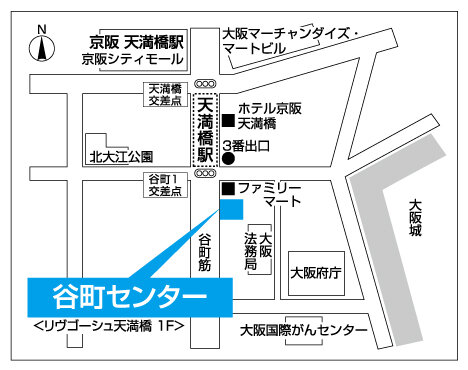 谷町センター地図