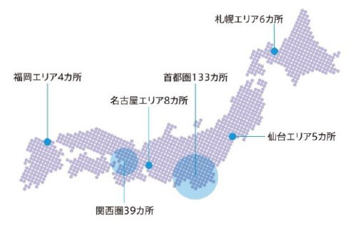 全国に広がるリバブルネットワーク：１９５ヶ所