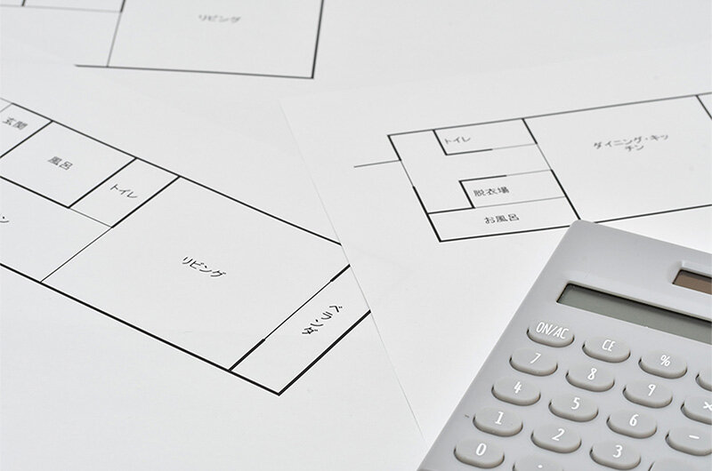 部屋の広さと賃料｜イメージ
