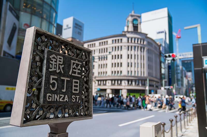 鳩居堂前路線価変動率の推移｜イメージ