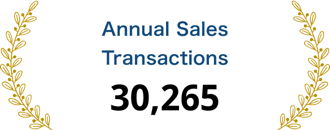 Annual Sales Transactions 30,265